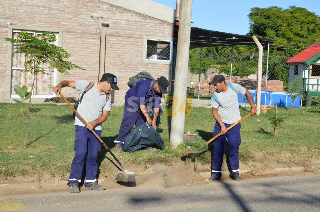 La Municipalidad De Venado Profundiza La Poda Desmalezado Y Barrido