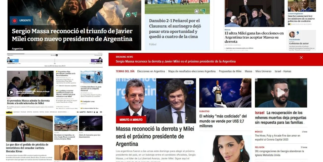 Así reflejaron los medios internacionales el balotaje presidencial en