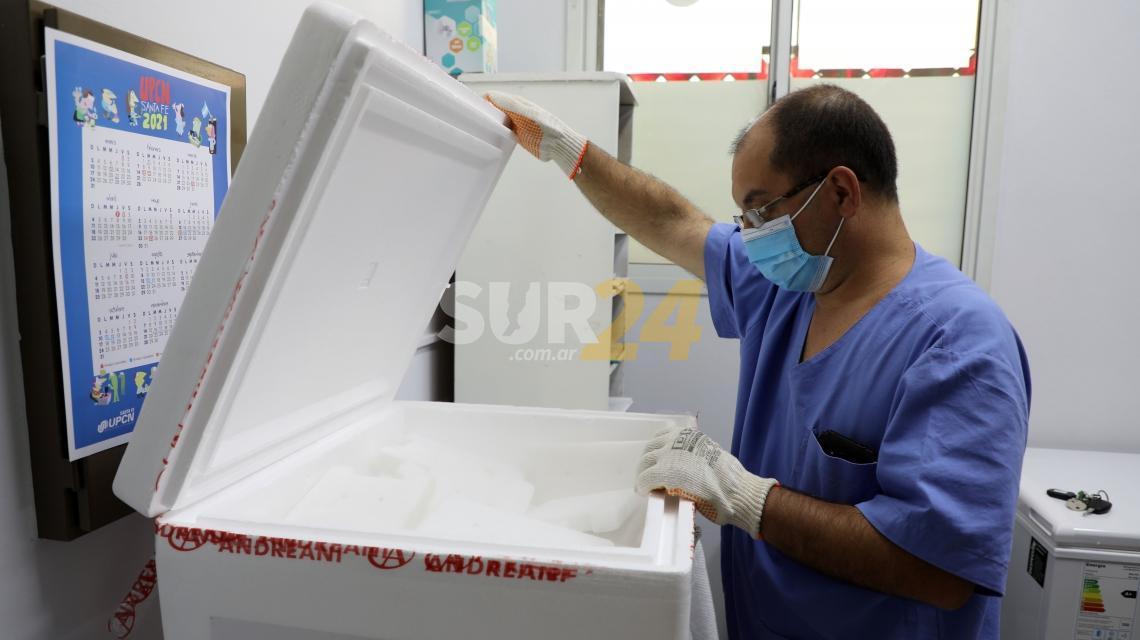 Llegaron 1.200 dosis de Sputnik V al Hospital “Dr. Gutiérrez”