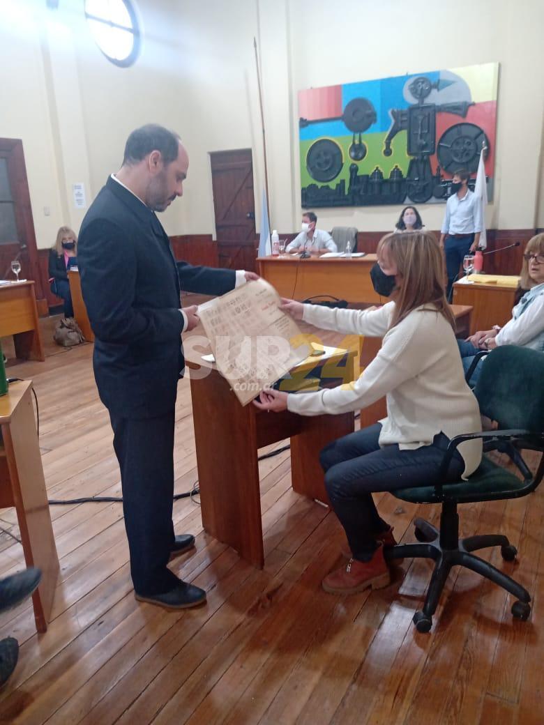 “Alejandro Estrugamou” visitó el Concejo Municipal