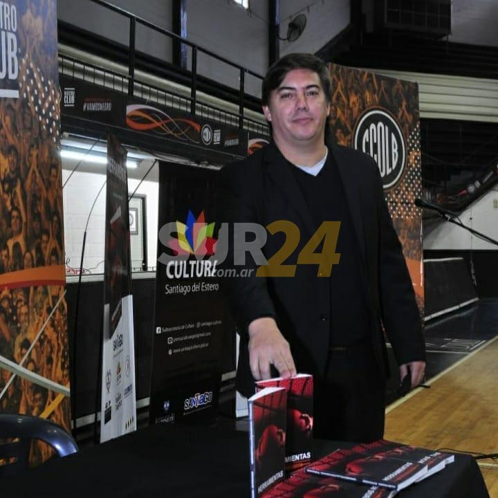 Julián Pagura, presentación de libro en Santiago del Estero