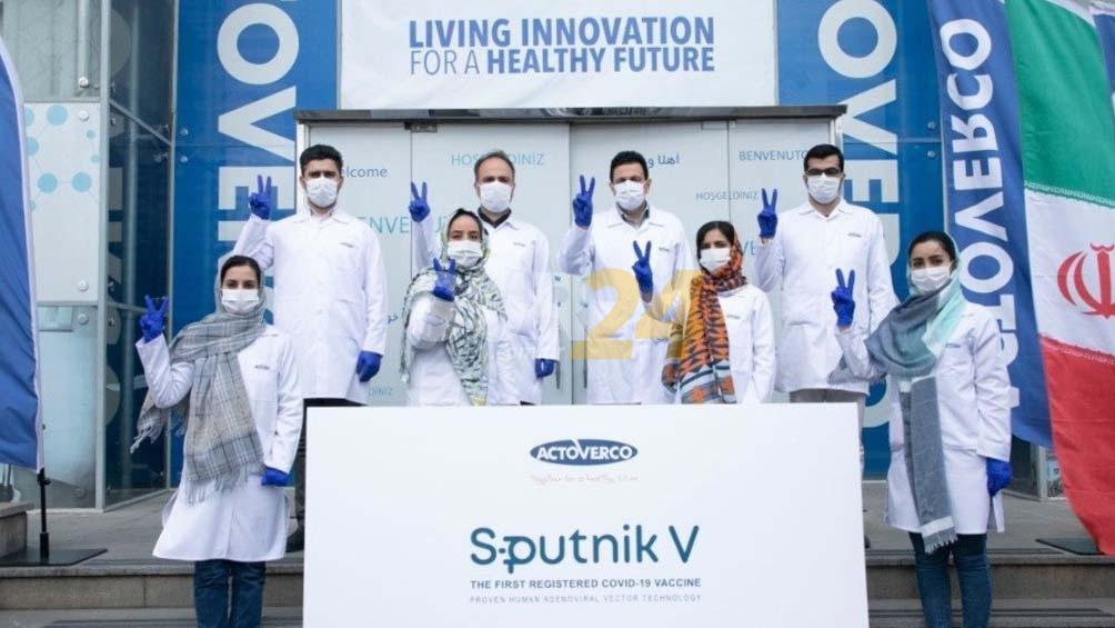Irán comenzó a producir localmente la vacuna Sputnik V