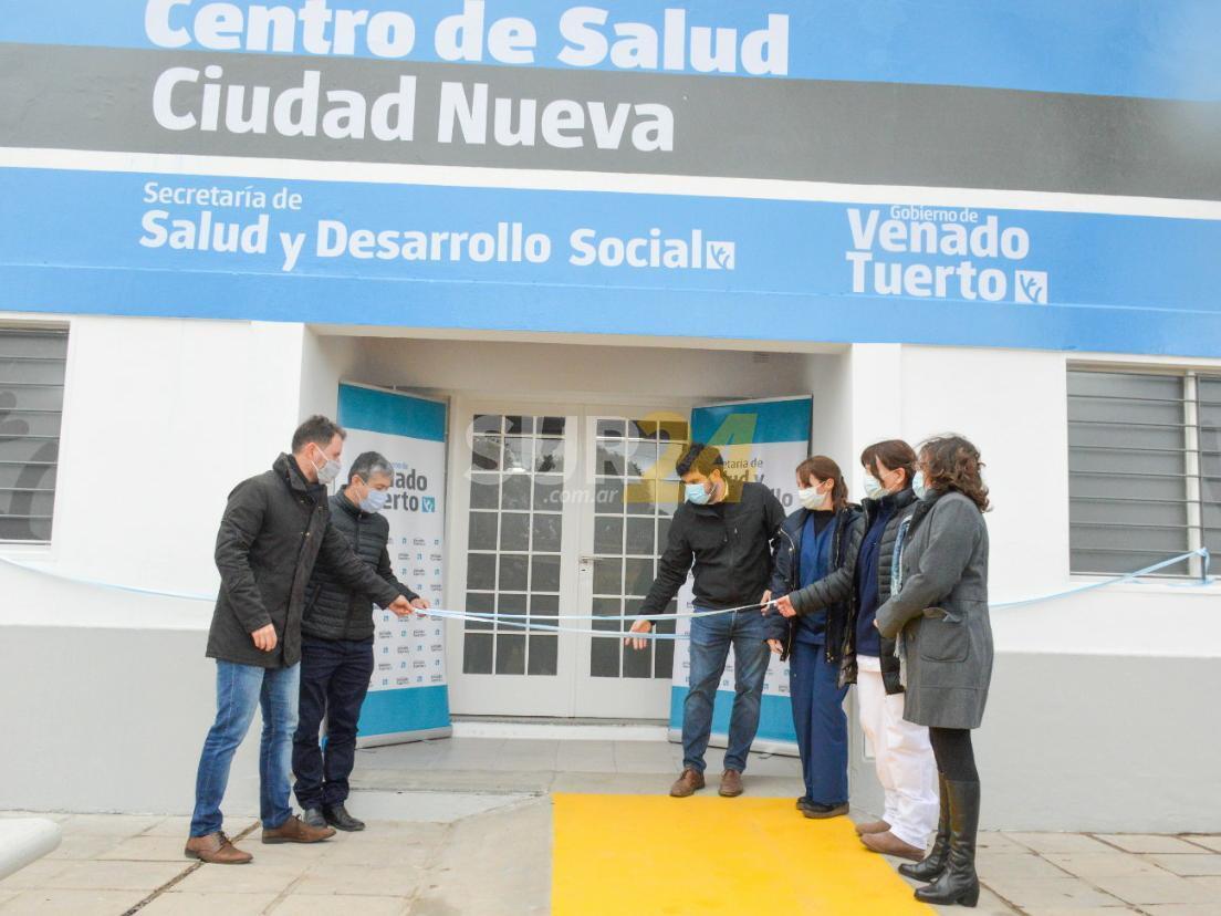Inauguraron las nuevas obras en el centro de salud del barrio Ciudad Nueva
