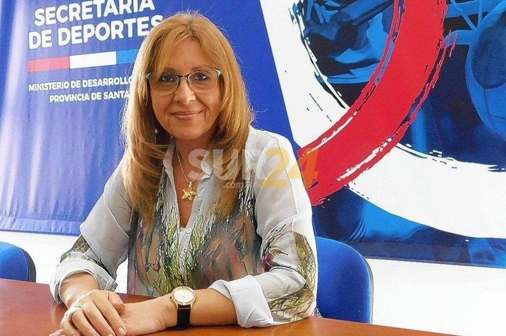Claudia Giaccone renunció como secretaria de Deportes de Santa Fe