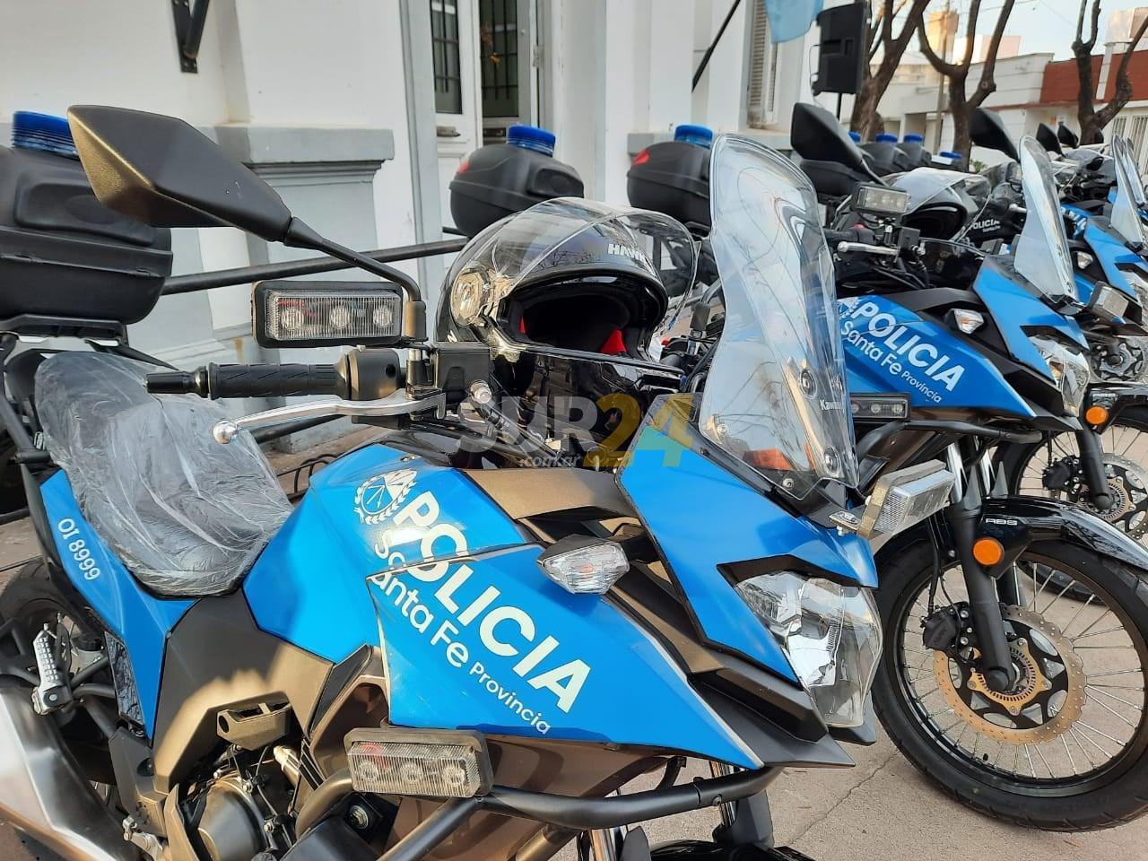 Casilda cuenta con seis nuevas motos para la Policía Motorizada