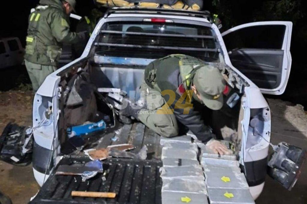 Salta: un hombre llevaba 101 kilos de cocaína en una camioneta