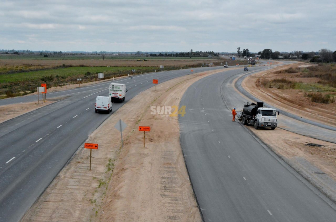 Nación avanza con la transformación en autopista de la ruta nacional 34 entre Angélica y Rafaela