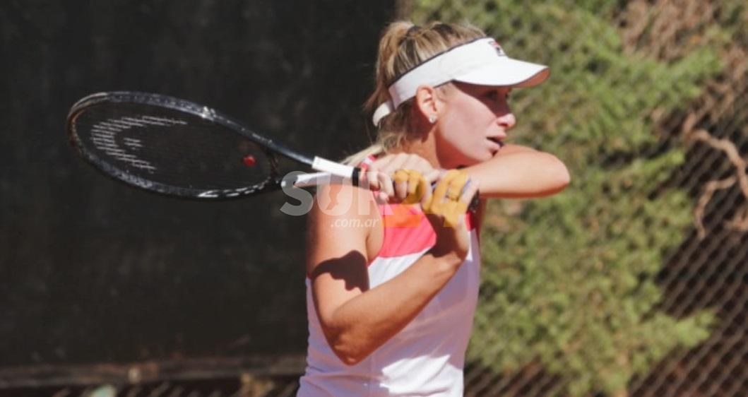 Victoria Bosio, semifinalista en dobles en Georgia