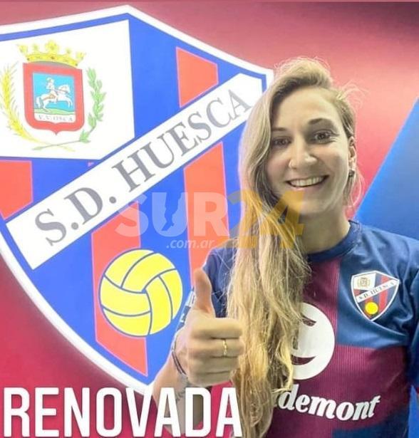 Daiana Domeniconi renovó con el SD Huesca