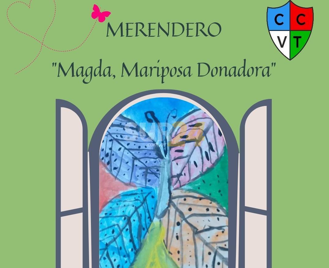 Este lunes se inaugura el merendero “Magda, Mariposa Donadora”