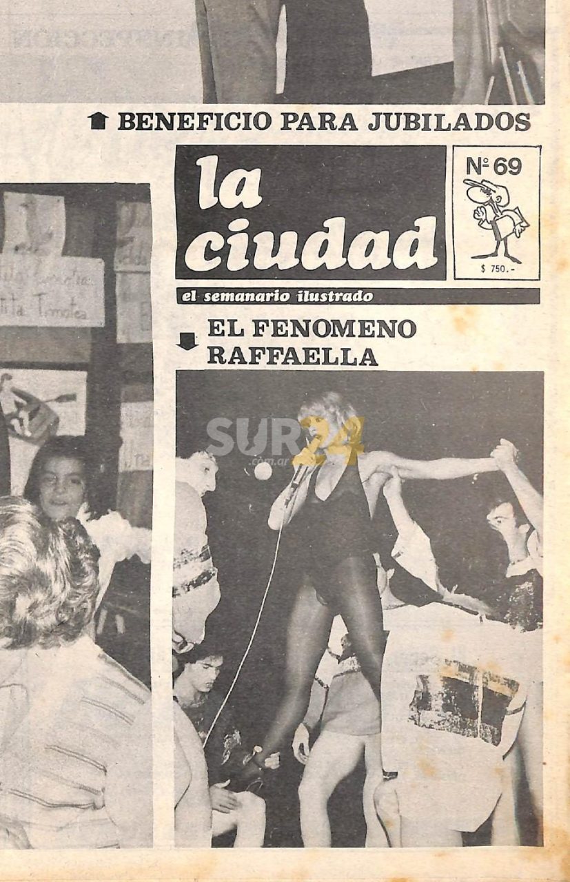 La noche que Raffaella Carrà hizo cantar y bailar a Venado Tuerto