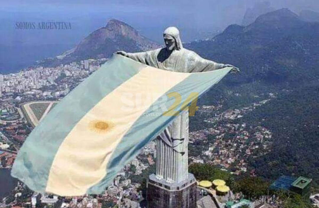 Cataratas de “memes” para celebrar el nuevo título de la Selección argentina en Brasil