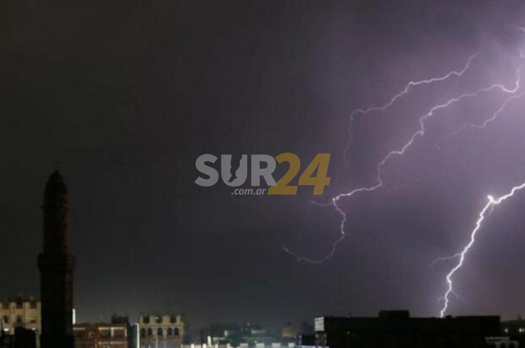 Alerta por tormentas fuertes para el sur santafesino
