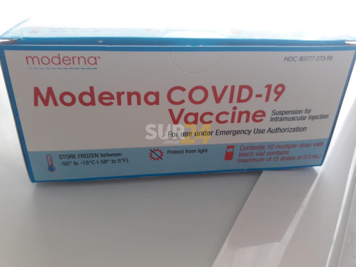 Vacuna Moderna: Llegaron 840 dosis a Venado Tuerto y 140 a Firmat