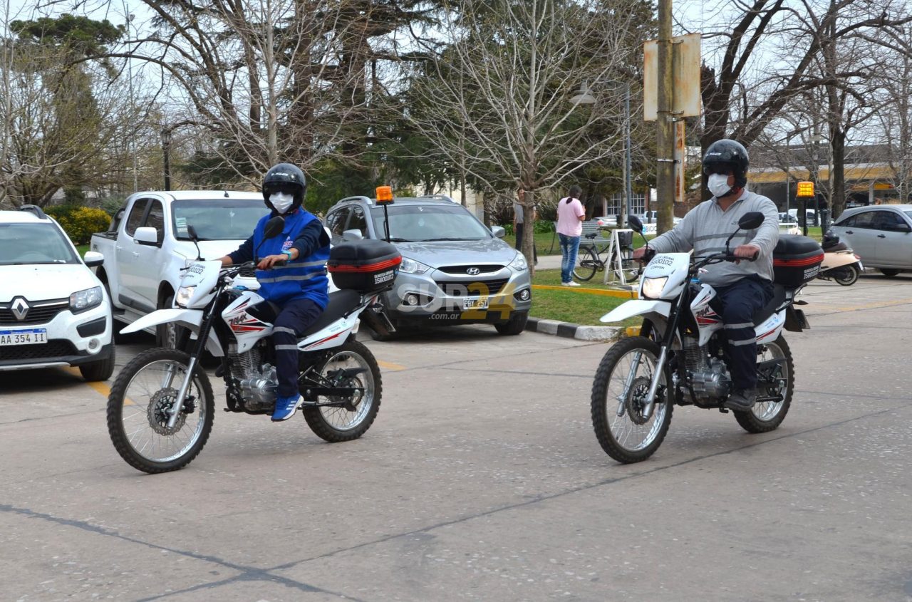 Villa Cañás: El Municipio incorporó dos motos a la Guardia Urbana