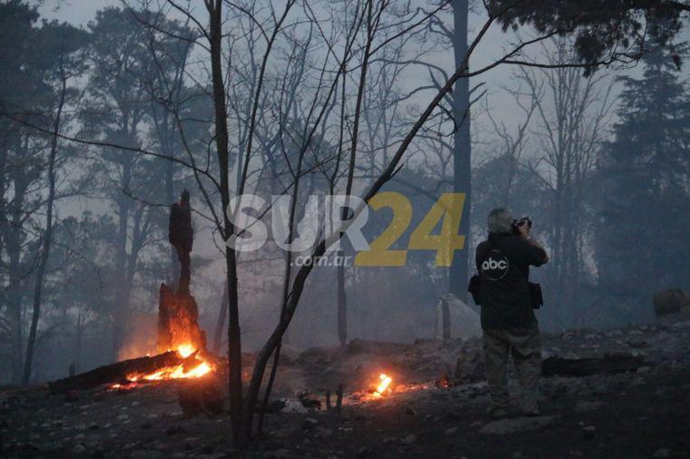 Córdoba: se quemaron al menos 80 casas tras incendios forestales