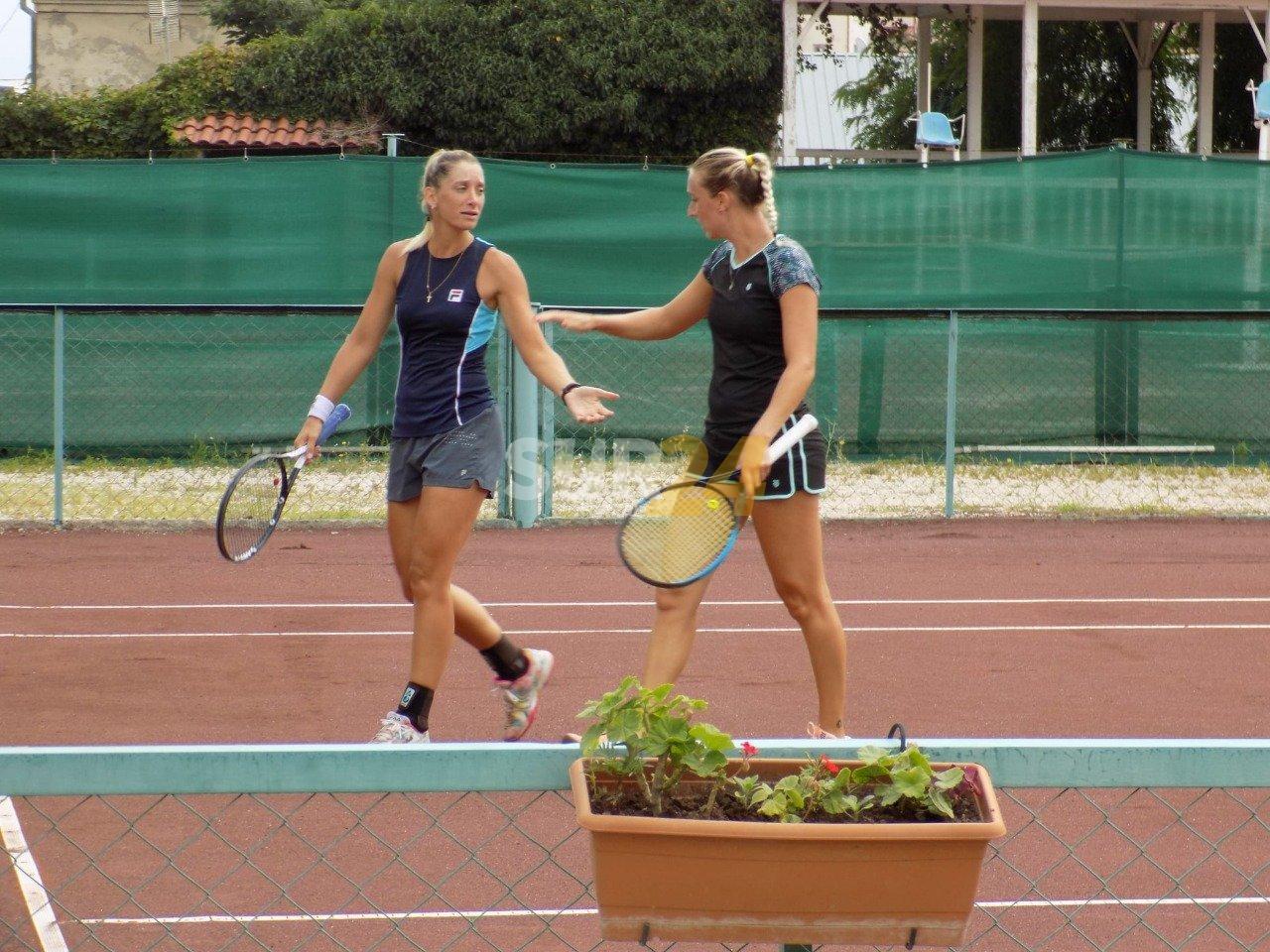 Victoria Bosio está en semifinales de dobles en Pescara