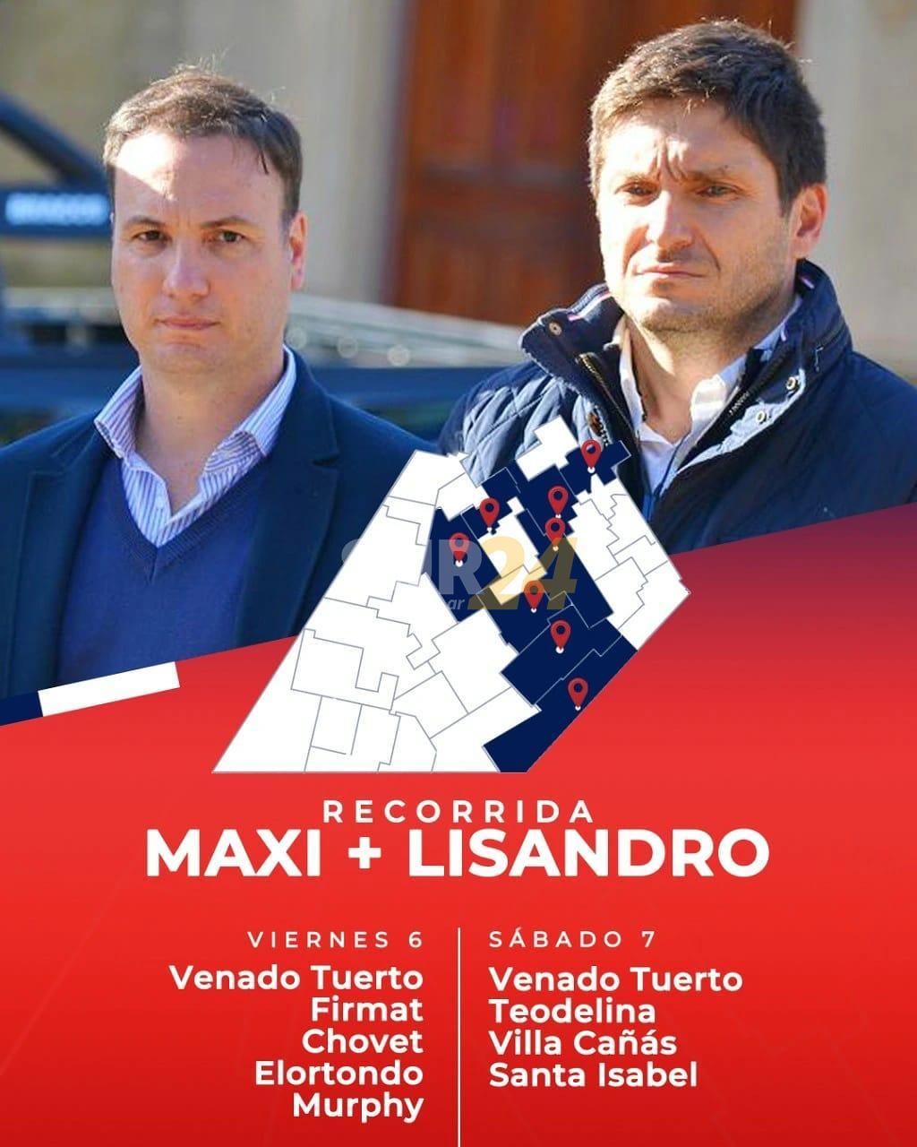 Recorrida en la región de Maxi Pullaro y Lisandro Enrico
