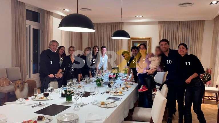 Olivos Vip: quiénes son los que aparecen en la polémica foto del festejo de Fabiola Yañez