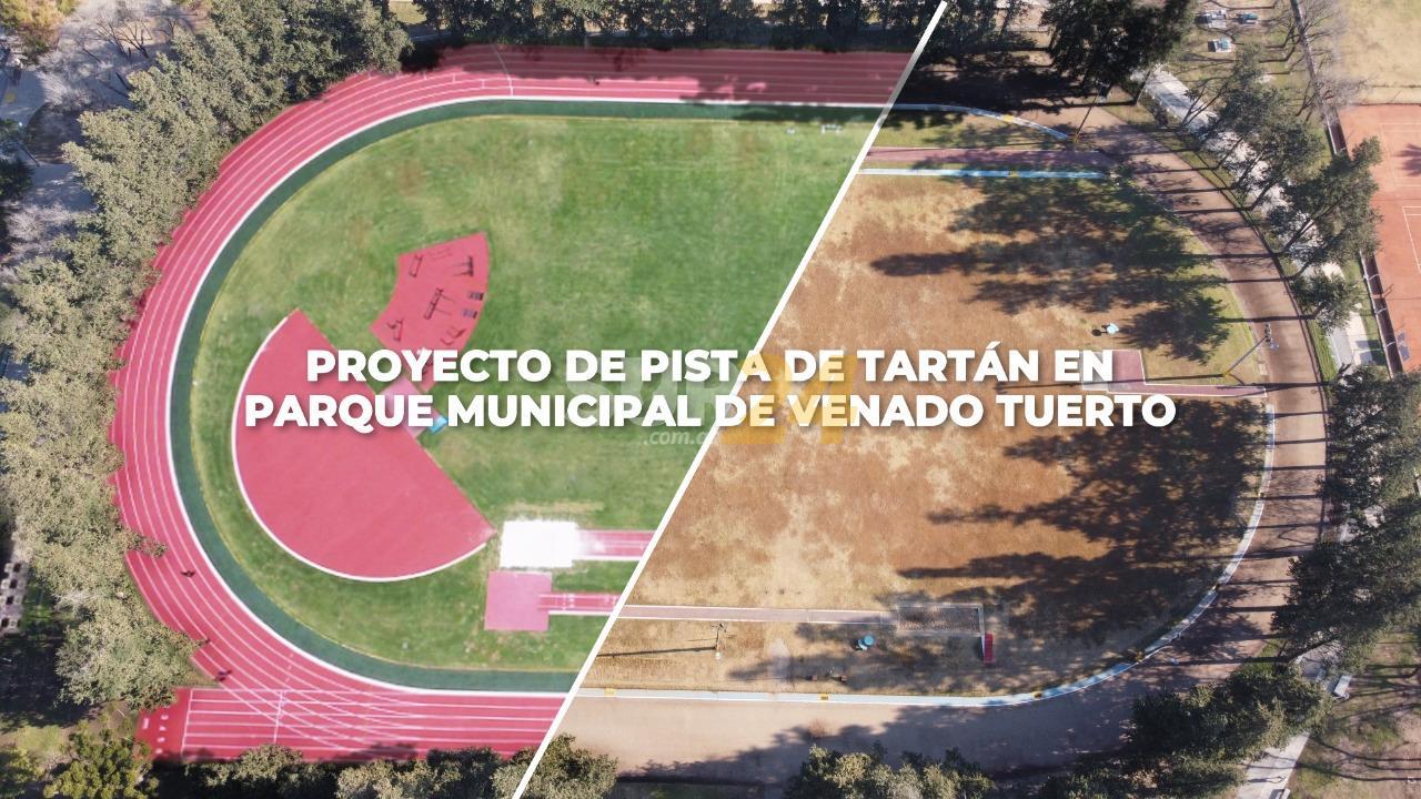 Enrico pide avanzar con la construcción de la pista de atletismo en el Parque de Venado