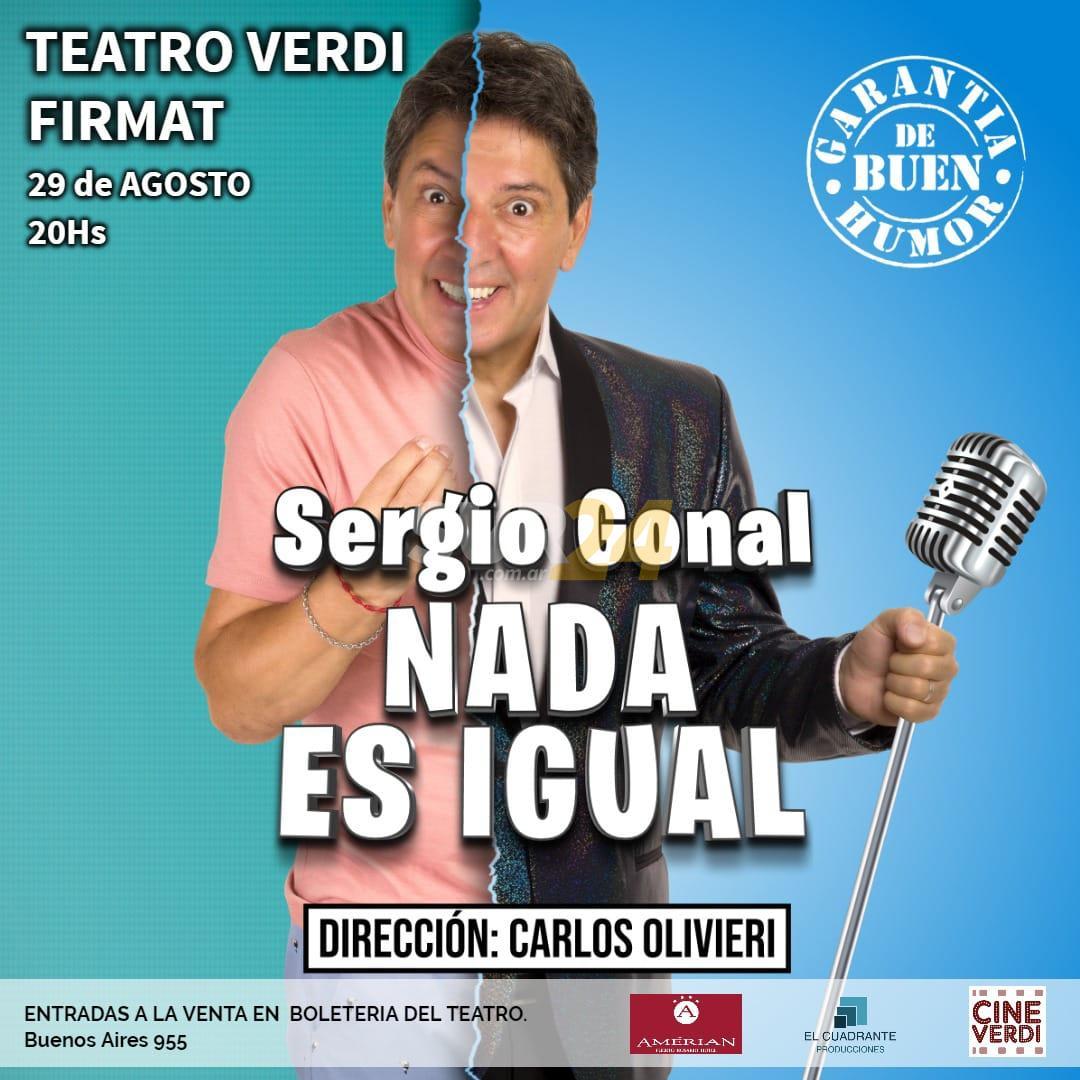 Sergio Gonal presenta “Nada Es Igual” en Firmat