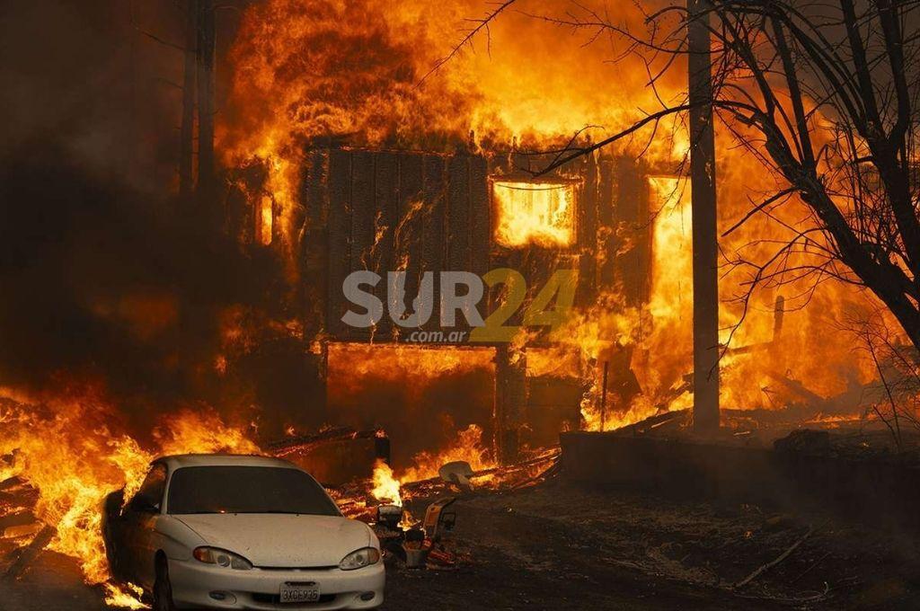 California: el segundo peor incendio de su historia