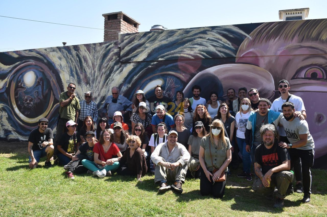 Elortondo tuvo su Encuentro Nacional de Muralismo y Arte Público
