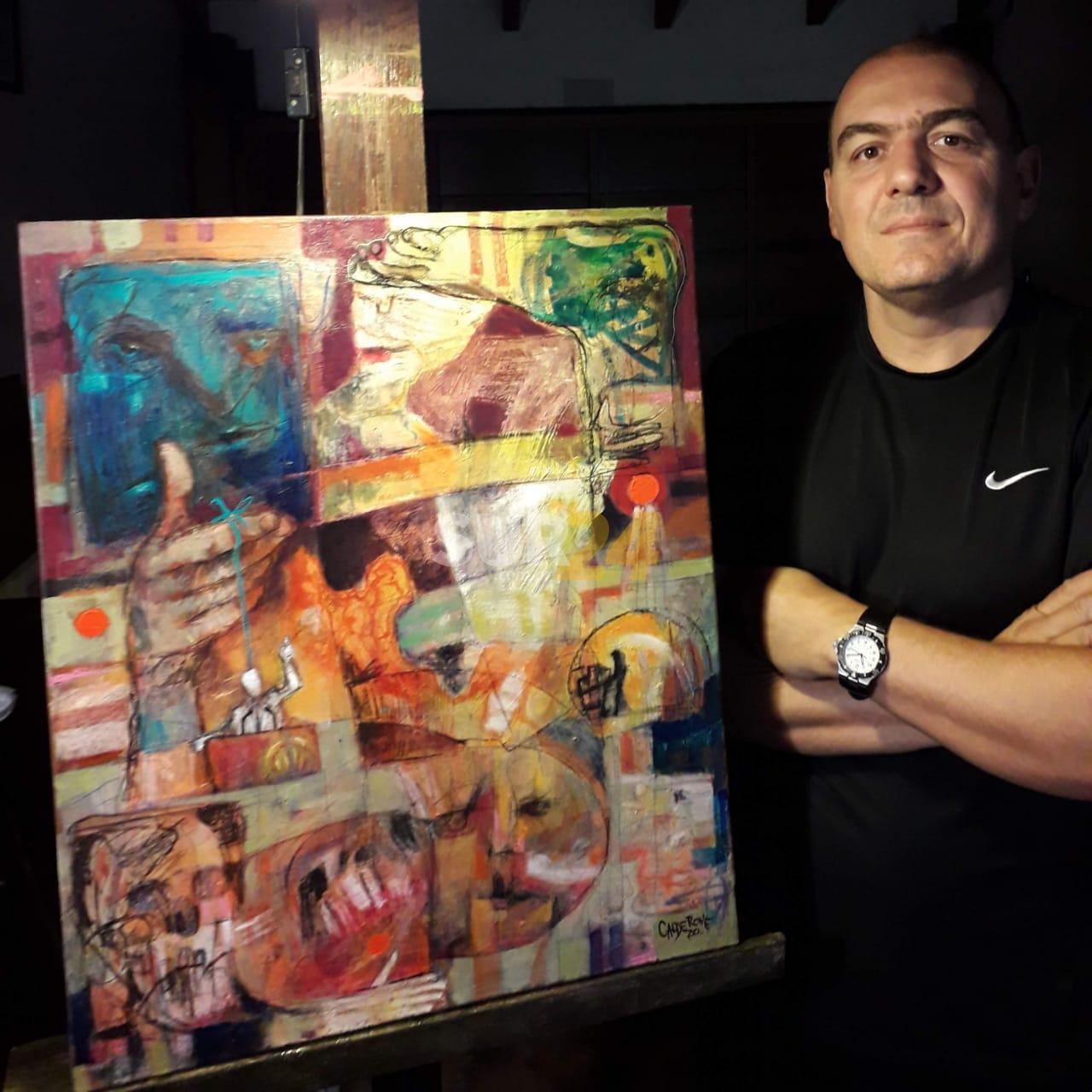 Mauro Calderone: “El arte te ayuda a vivir mejor, a ponerle belleza a la vida”