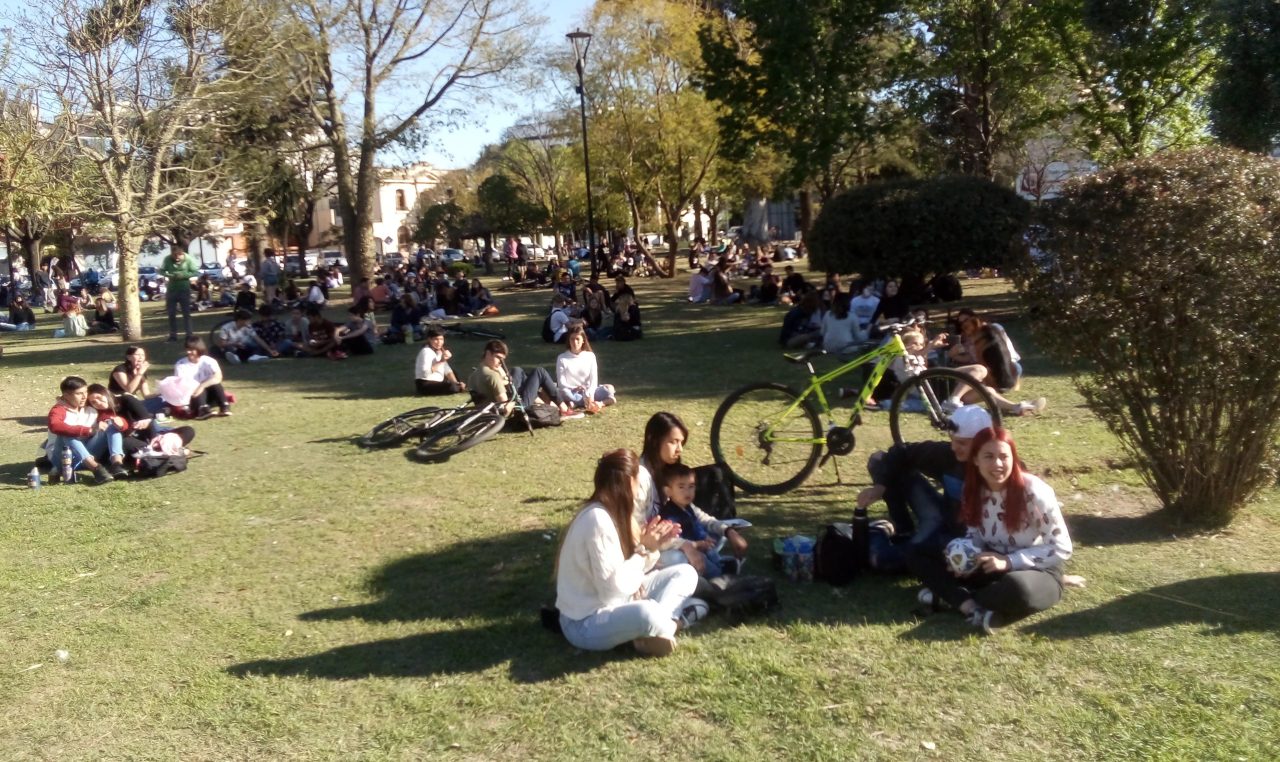 Venado tuvo una jornada primaveral y festiva, con epicentro en plaza San Martín