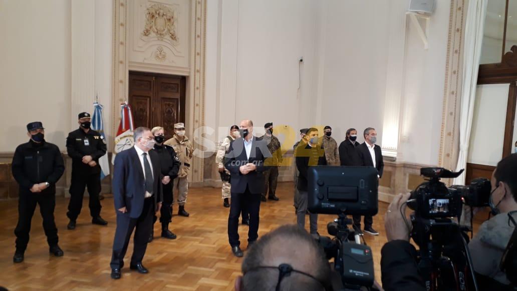 Perotti: “Hay una decisión que es cortar los vínculos con el delito”