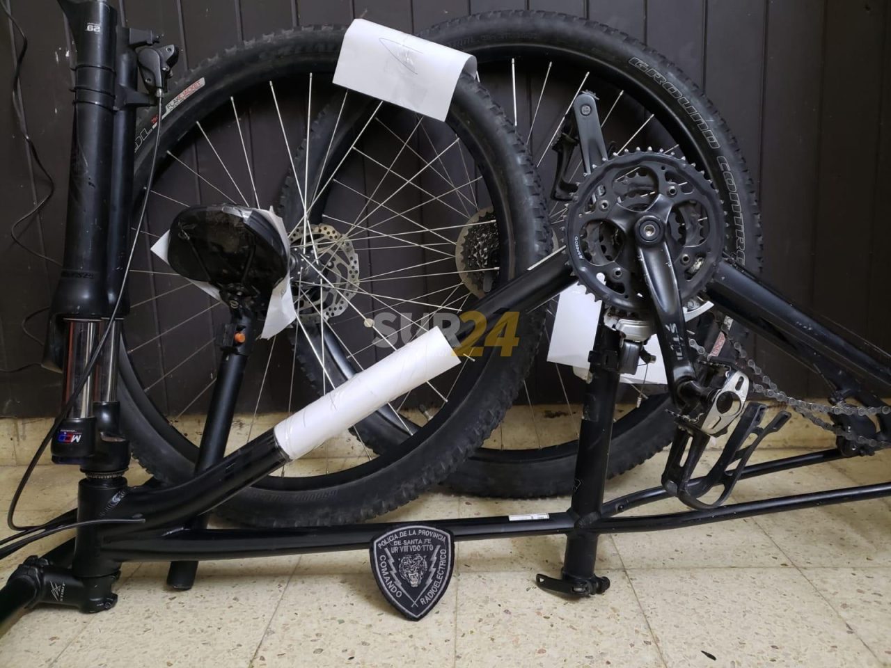 Venado Tuerto: secuestro de bicicleta robada en control preventivo de ruta 8