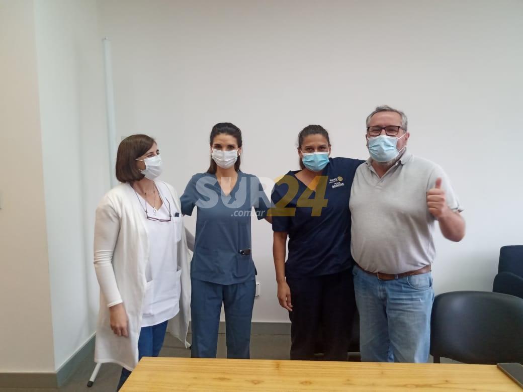 “Agradecer estar vivo”: el paciente Covid que volvió al “Gutiérrez” para reconocer a todo el personal