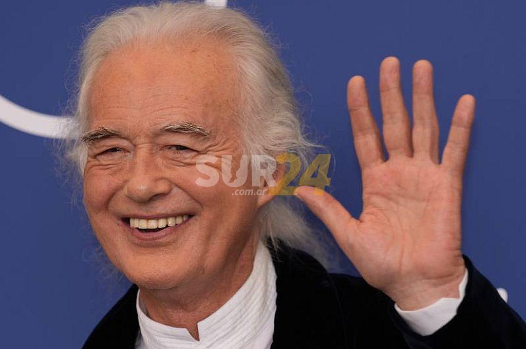Jimmy Page presenta la primera película sobre Led Zeppelin en Venecia 