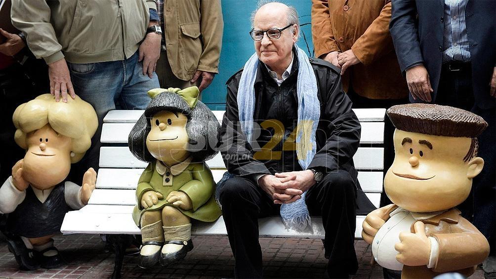 Un año sin Quino, el “papá” de la entrañable Mafalda
