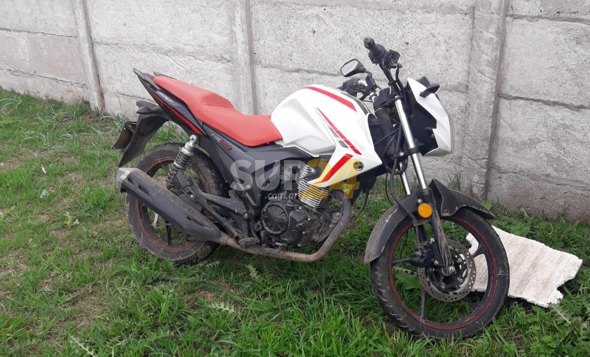 Venado Tuerto: hallaron una motocicleta y otros elementos robados horas antes