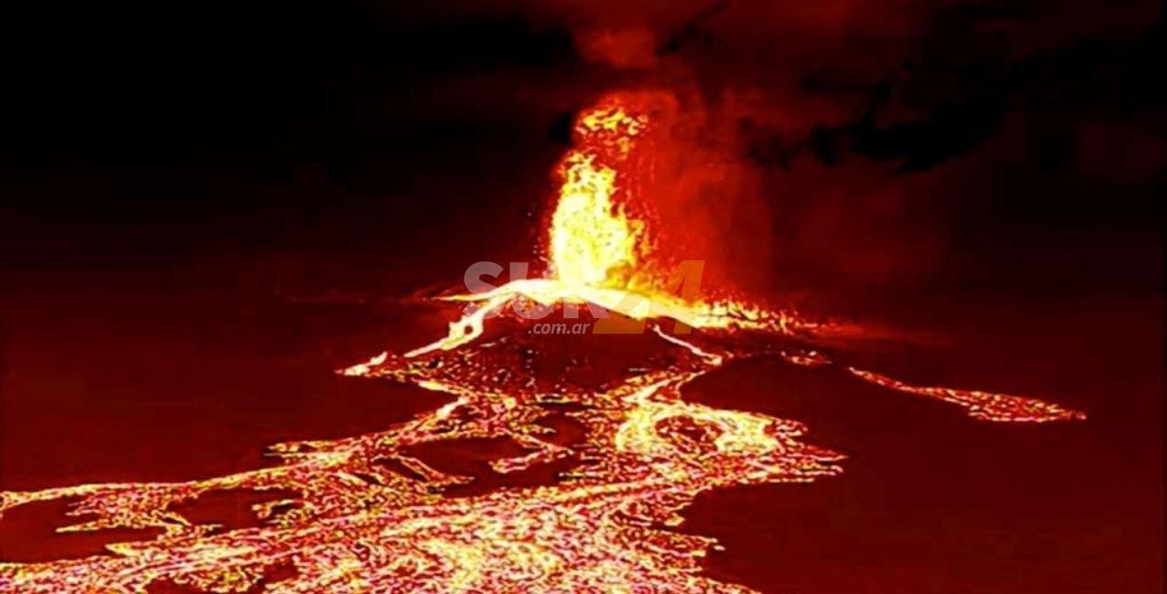 Volcán La Palma: avanza un muro de lava hacia el mar y podría generar una nube de azufre