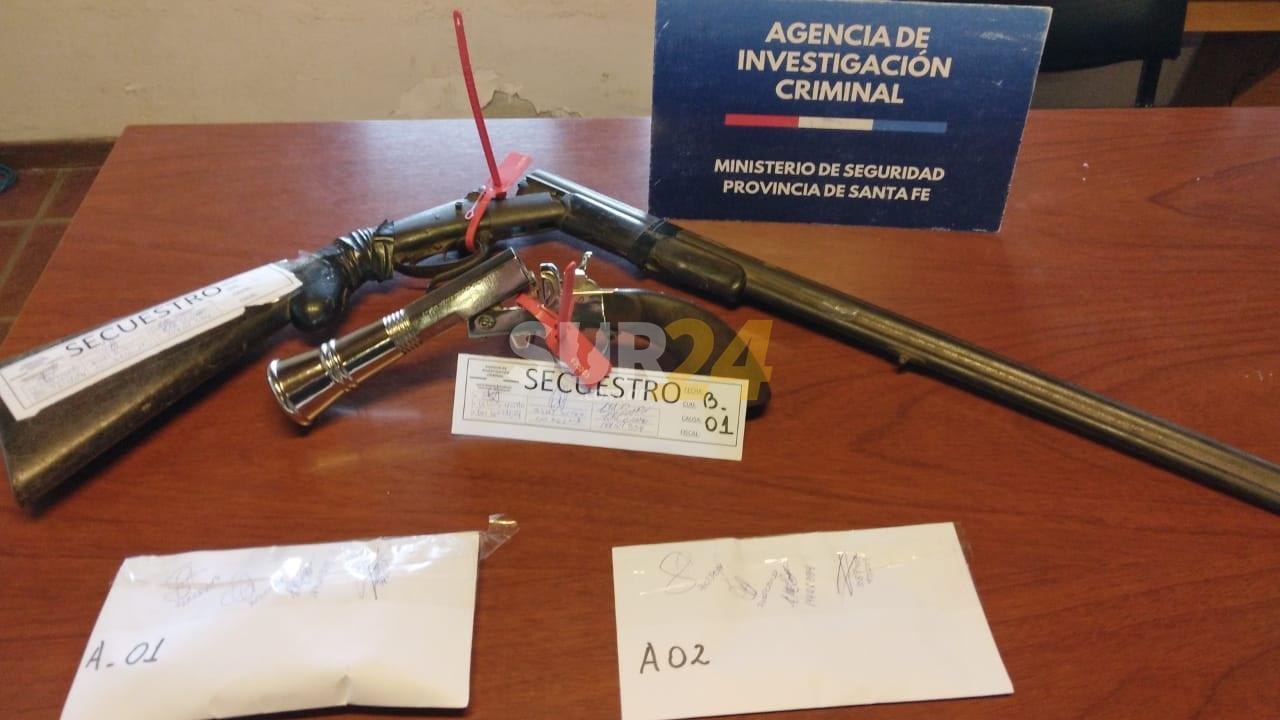AIC secuestró dos armas y 12 municiones tras allanamiento en barrio Rivadavia