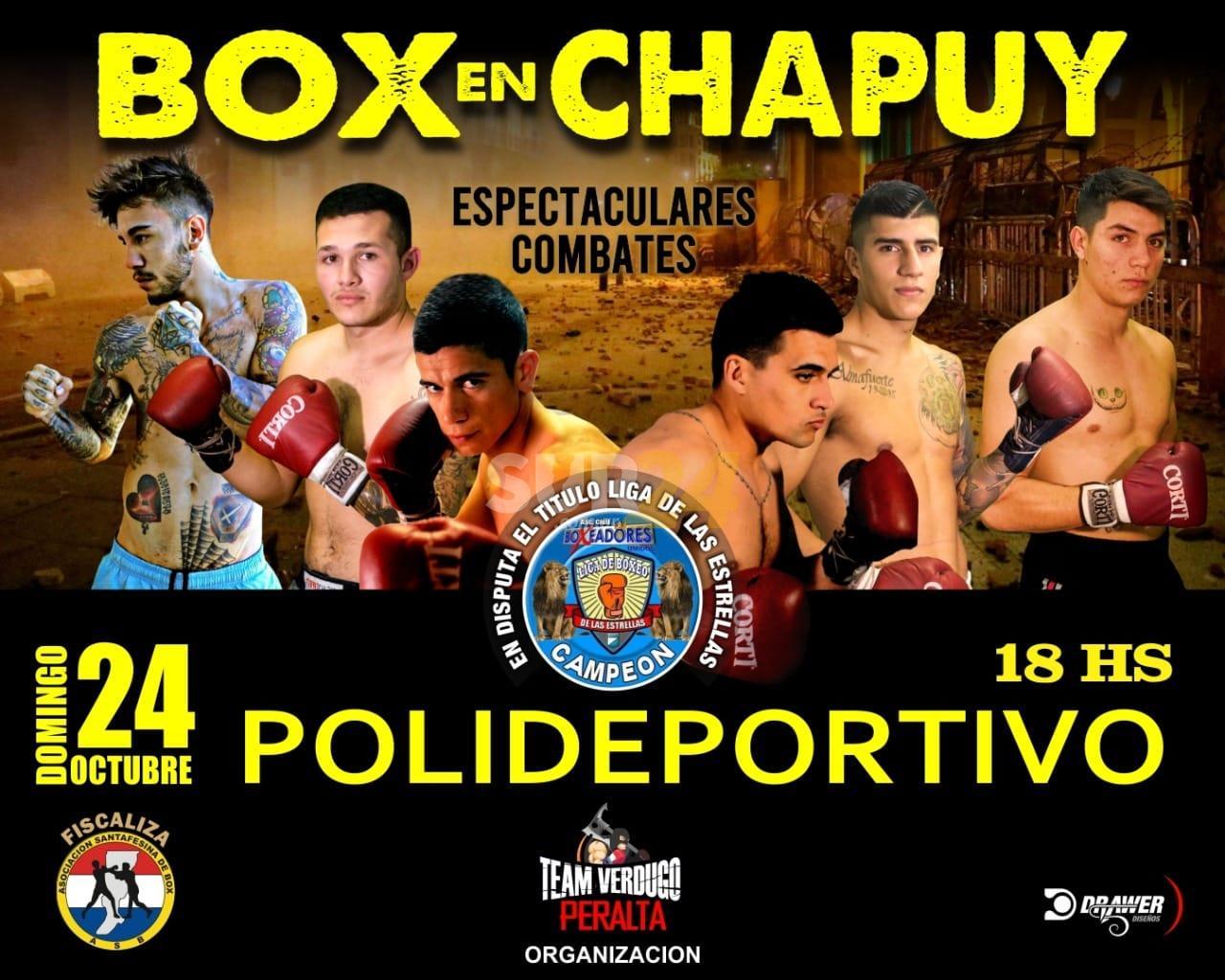 Vuelve el boxeo al Polideportivo de Chapuy