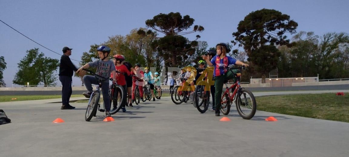 Un espacio de formación para los futuros ciclistas de la ciudad