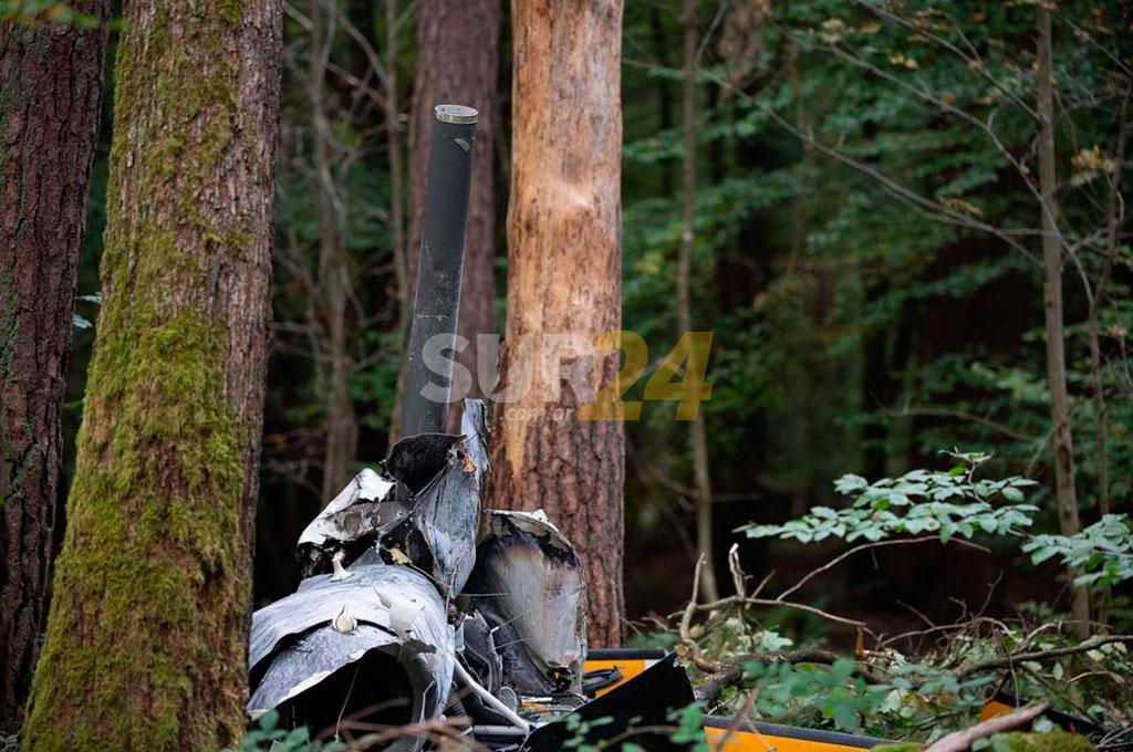 Tragedia en Alemania, tres muertos tras caer un helicóptero 