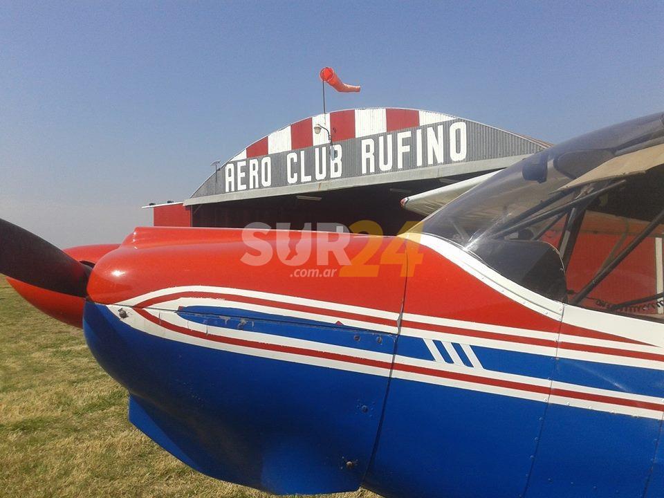 El Aeroclub de Rufino invitó ¡a volar! en el fin de semana largo