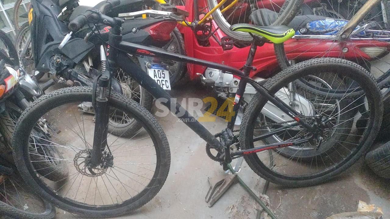 Venado Tuerto: menor demorado por poseer bicicleta con la numeración adulterada