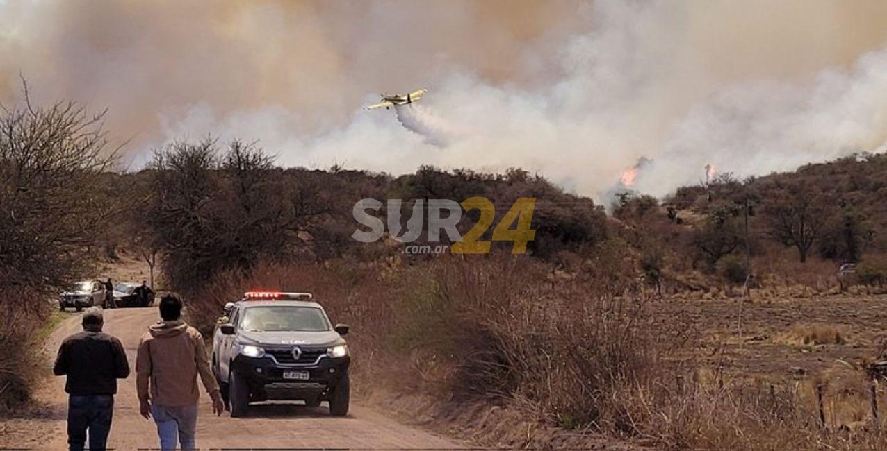 Incendios en Córdoba: decenas de familias evacuadas de Caminiaga
