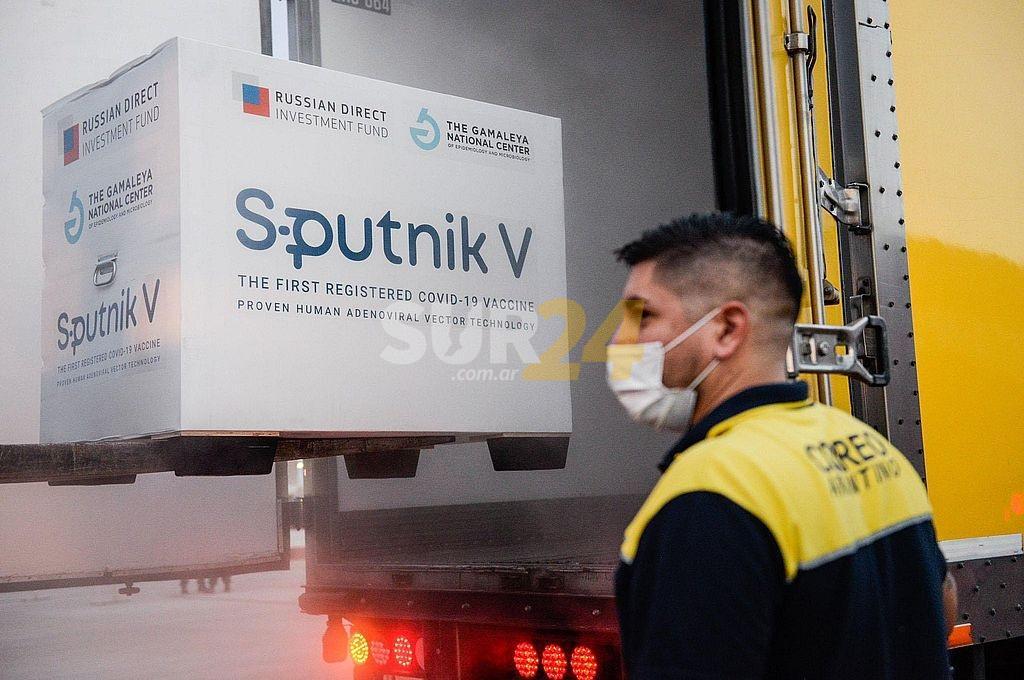 Llegan otras 500 mil dosis del segundo componente de Sputnik V
