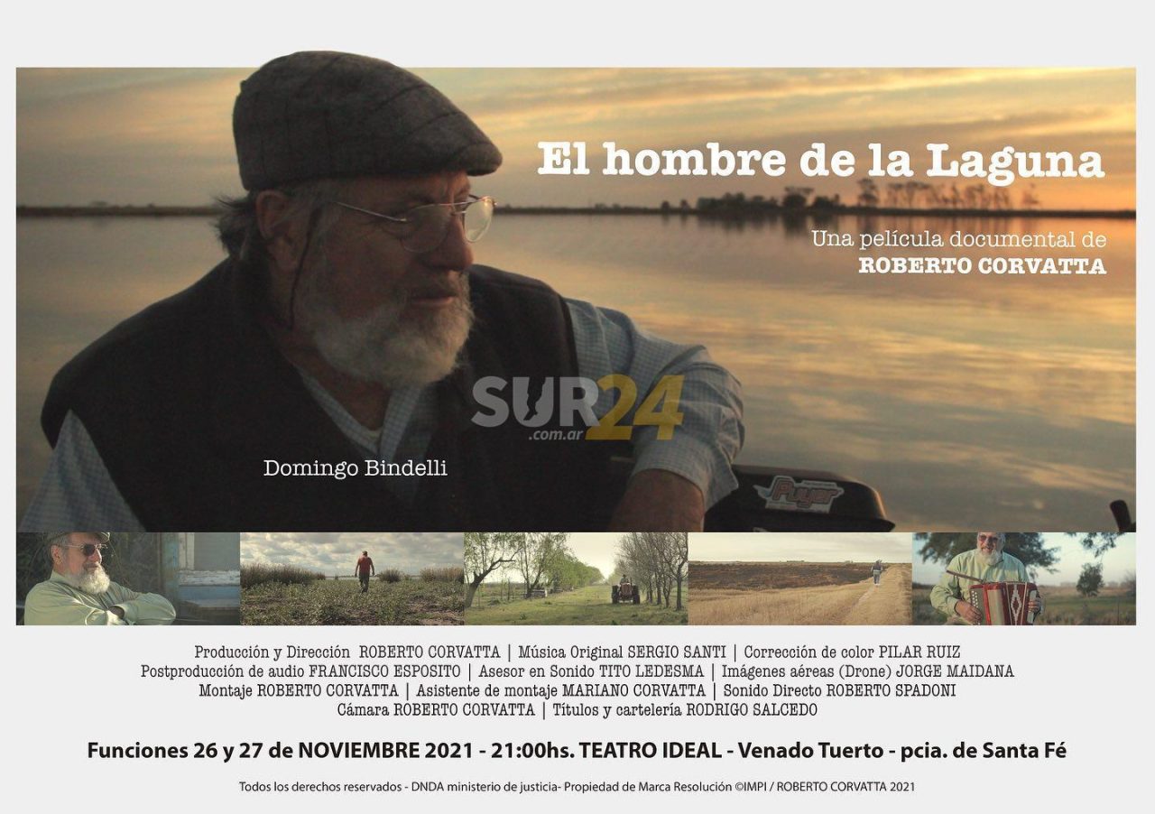 “El hombre de la laguna”, la historia de Domingo Bindelli en un documental