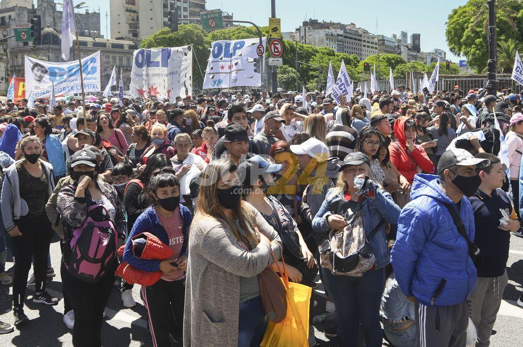 Marcha en Plaza de Mayo por el Día de la Militancia