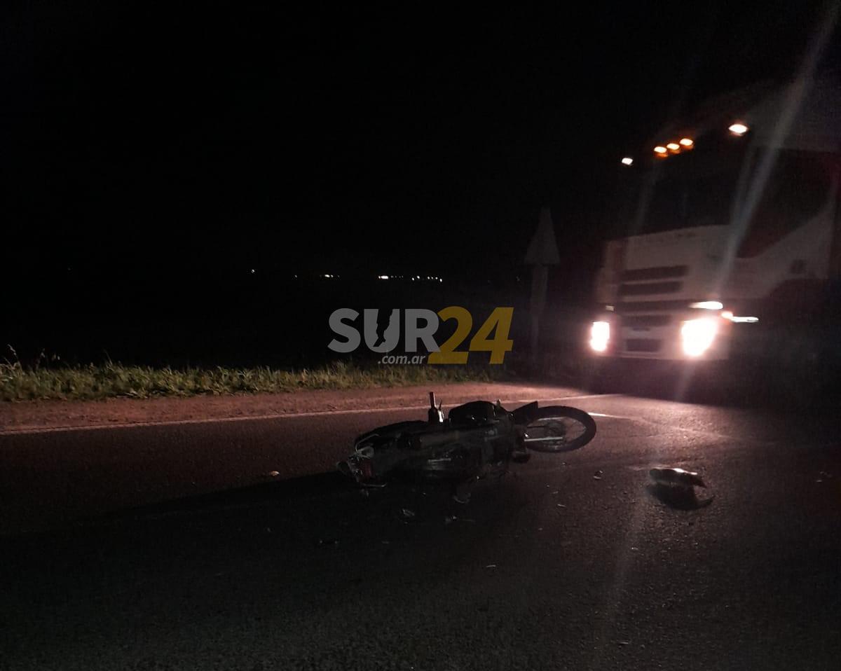Chapuy: tres personas resultaron con heridas en un accidente sobre Ruta 8