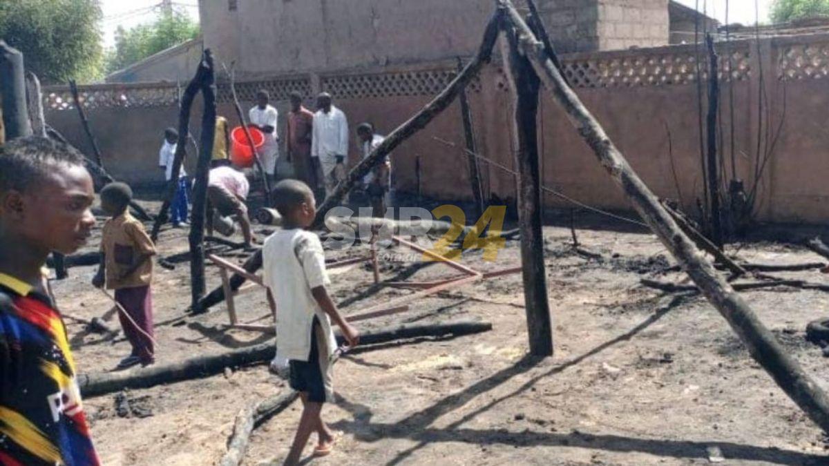 Horror en la escuela: mueren quemados al menos 22 niños