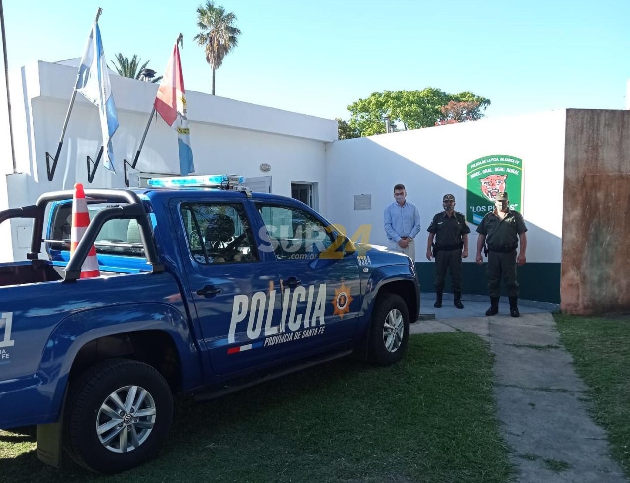 Entregaron una unidad 0 Km a la Guardia Rural Los Pumas en Firmat