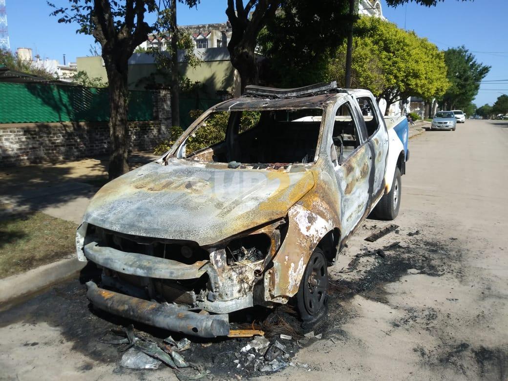 Repudio del Ministerio de Seguridad por el incendio de móviles en Sancti Spíritu